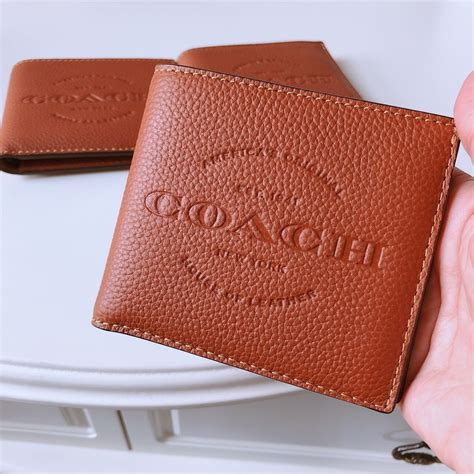 authentic mens coach wallet f24647 not fake|check for coach wallet.